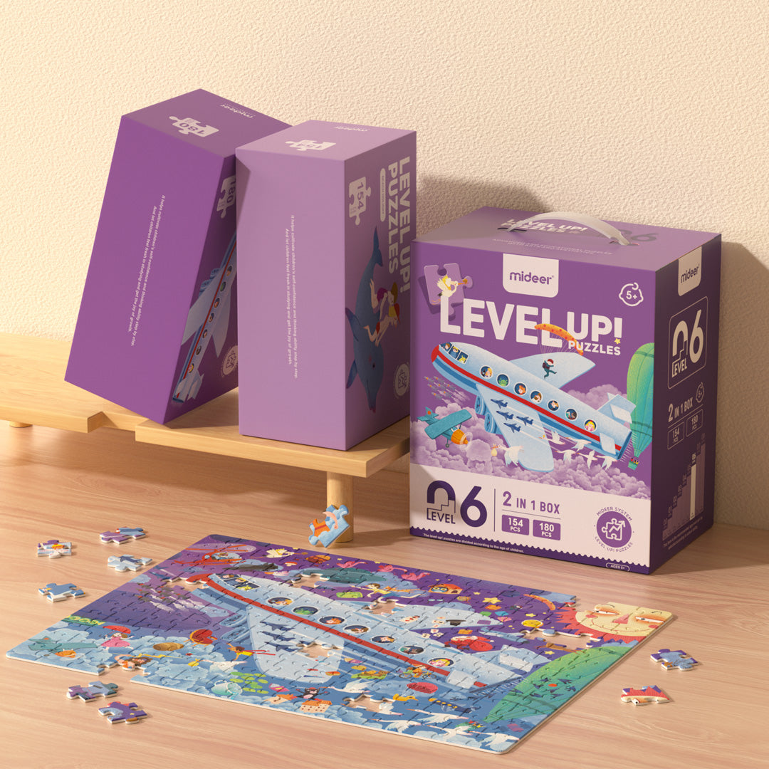 Sali di livello! Puzzle - Livello 6: Una lunga vacanza 154P-180P