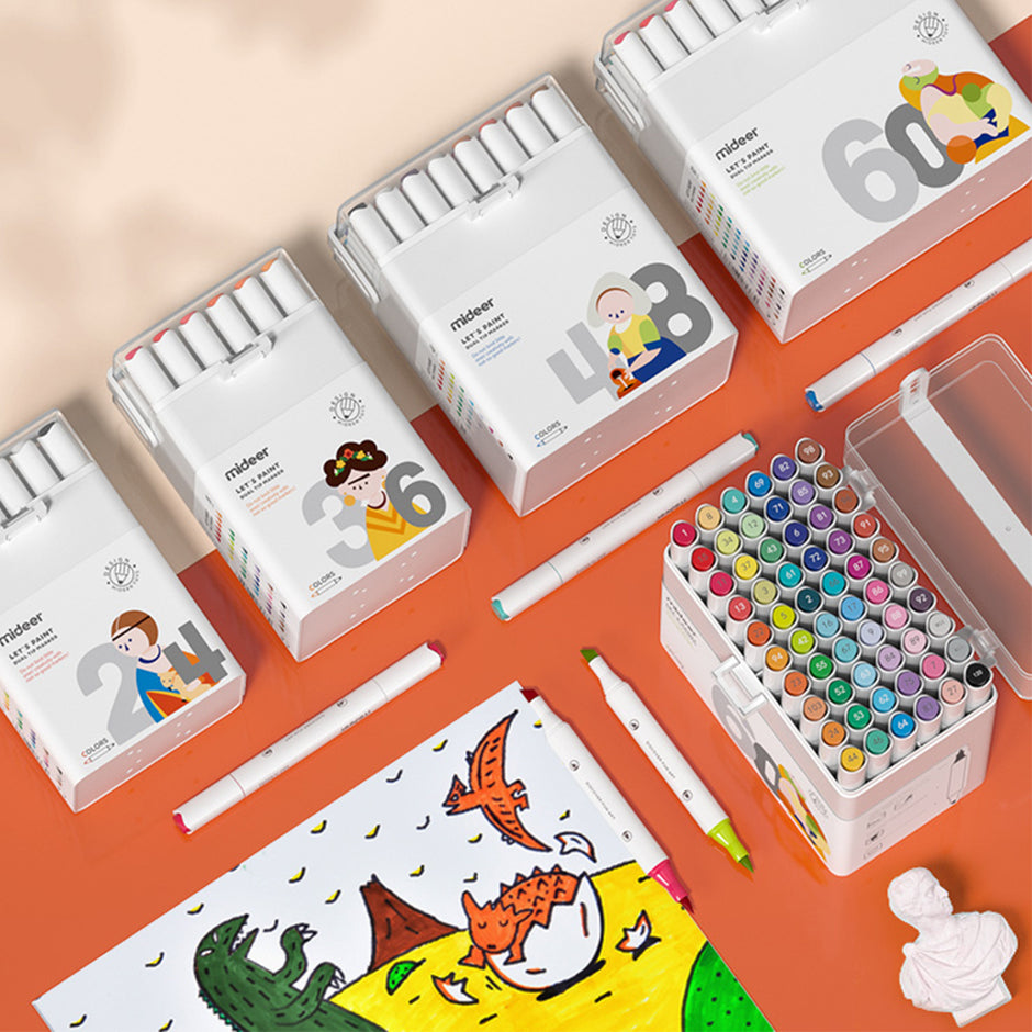 Washable Marker | Non-toxic Ink For Kids – mideerart