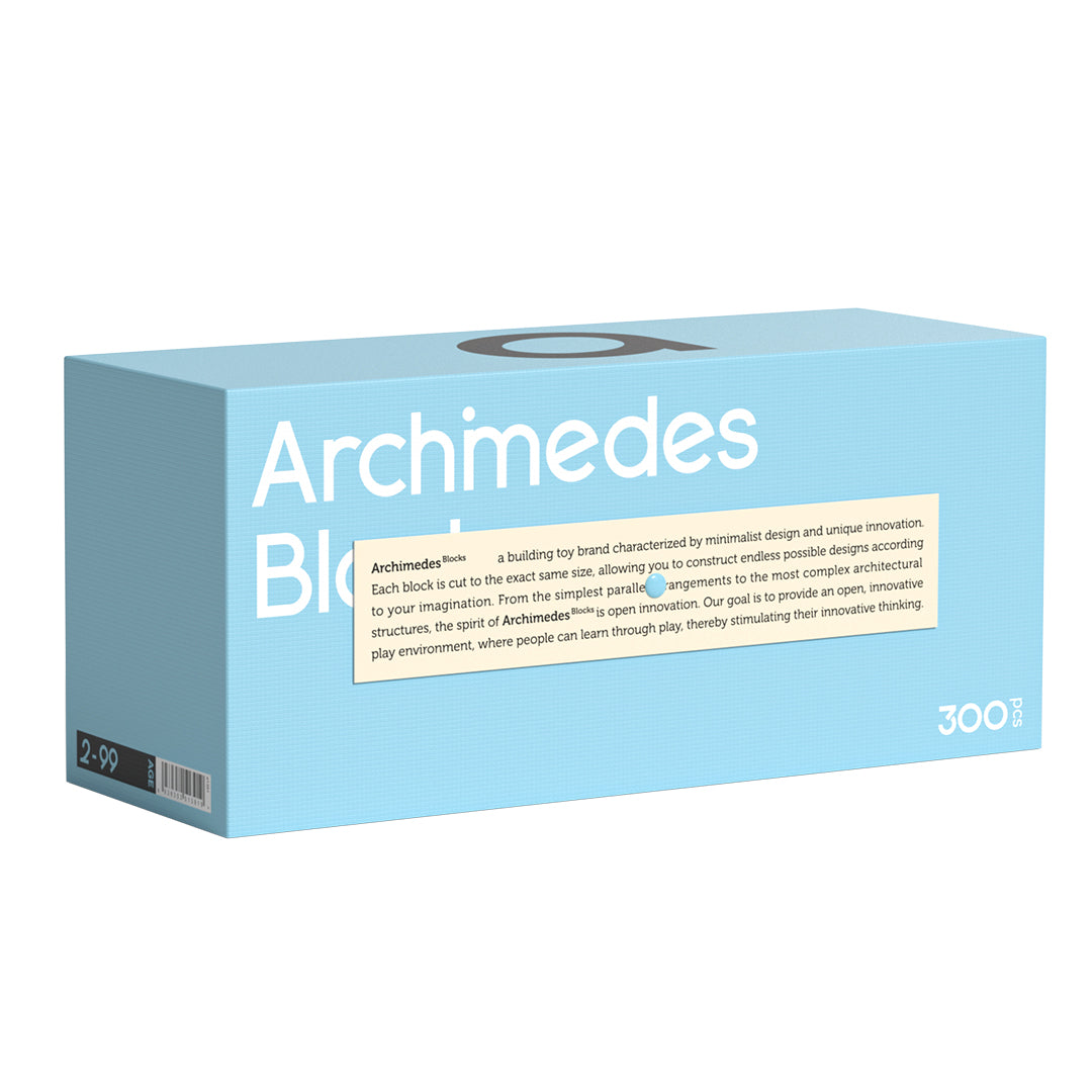 Archimedes Blocks Natural Wood Color 300P