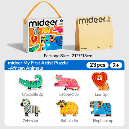 My First Artist Puzzle: African animals
