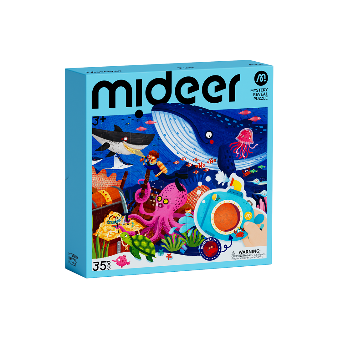 Mystery Reveal Puzzle - Ocean Secrets 35PCS