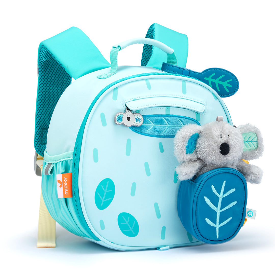 Snuggle Square Backpack: Koala