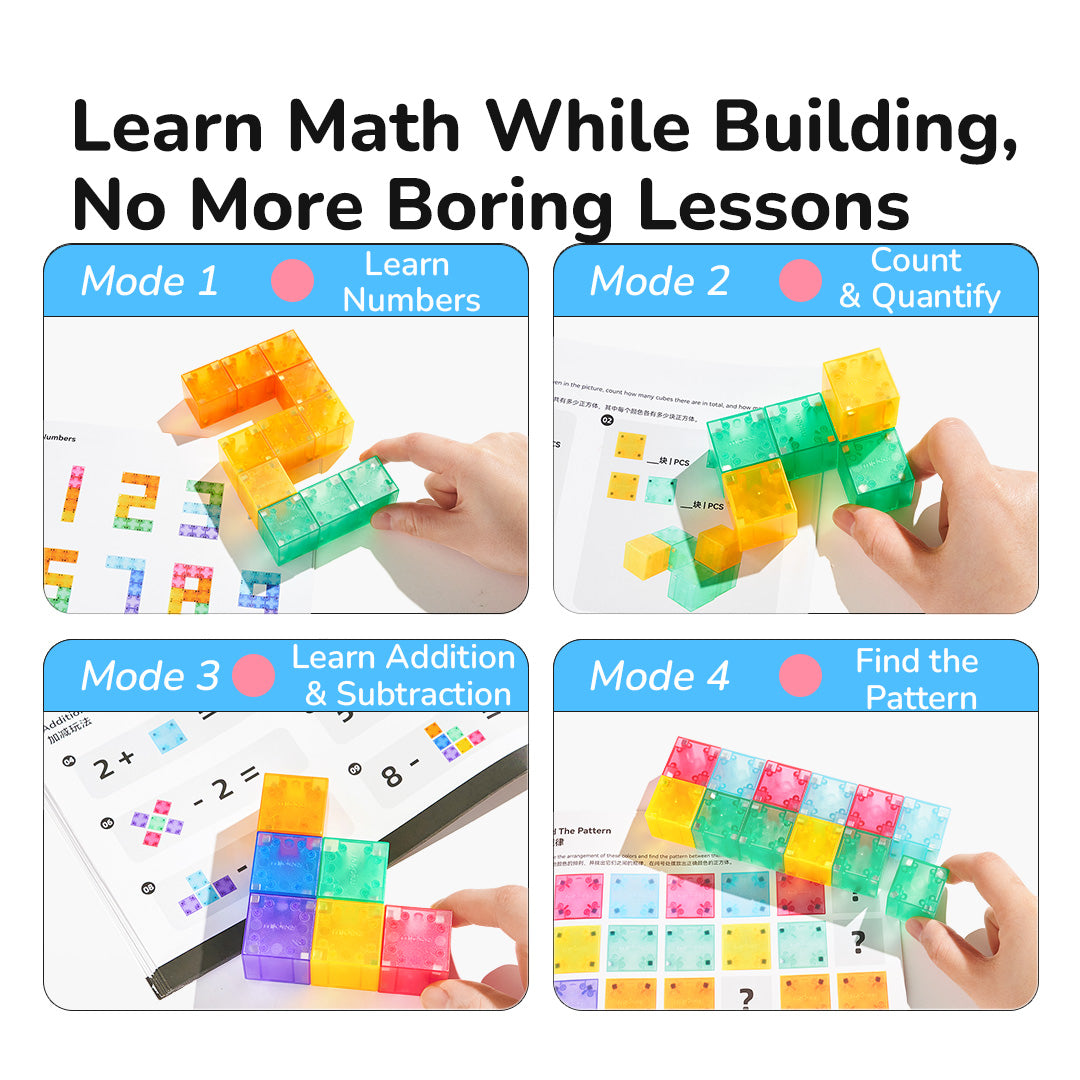 3D Magnetic Cubes Set