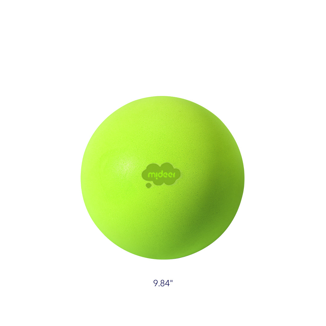 Quiet Fluffy Ball: Grass Green 9.84&quot; Diameter