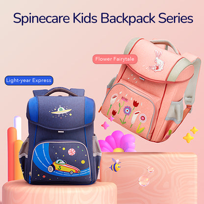 Spinecare Kids Backpack: Flower Fairytale