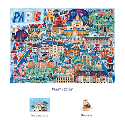 Artist Puzzle: Paris Adventure 1000P