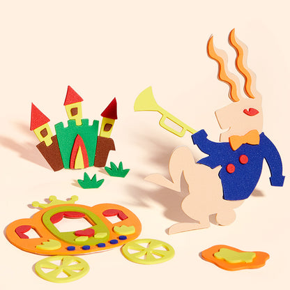 3D Foam Sticker Puzzle Game: My First Fairytale