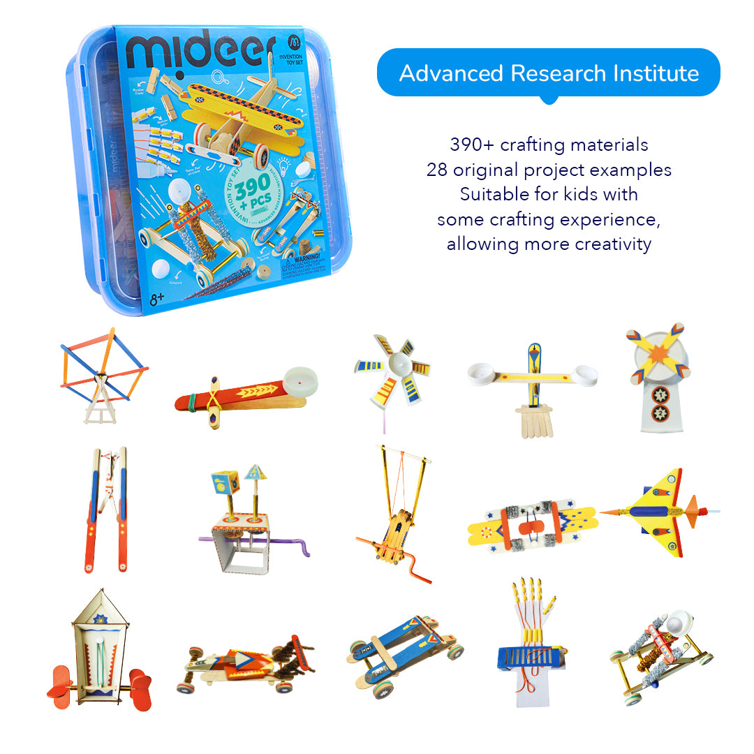Invention Toy Set: Advanced Research Institute 390P