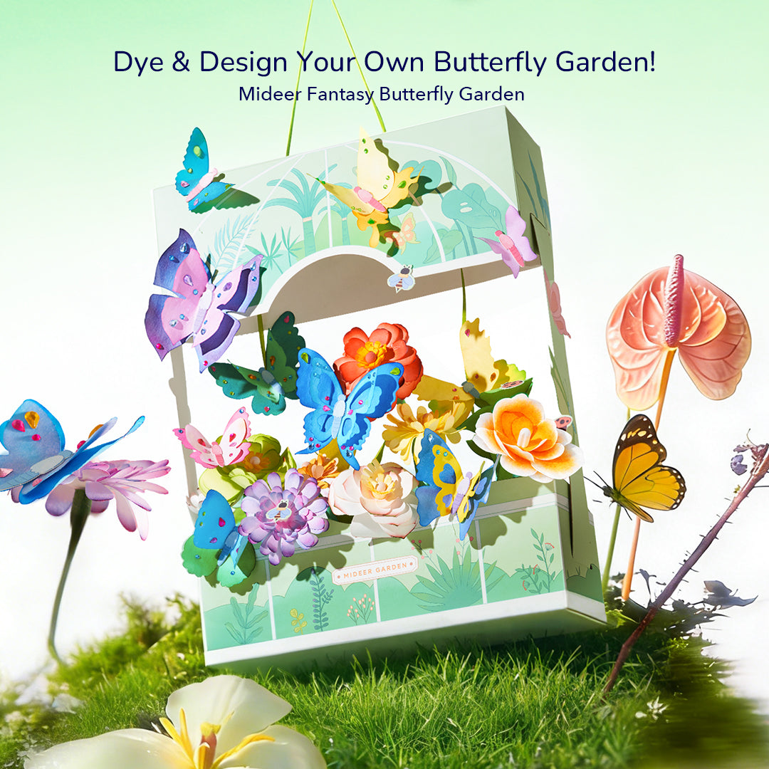 Fantasy Butterfly Garden Dyeing Kit – mideerart