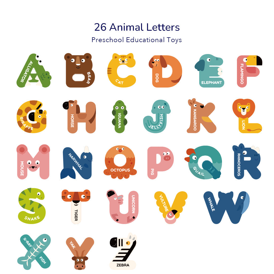Letter Magnets 26P New