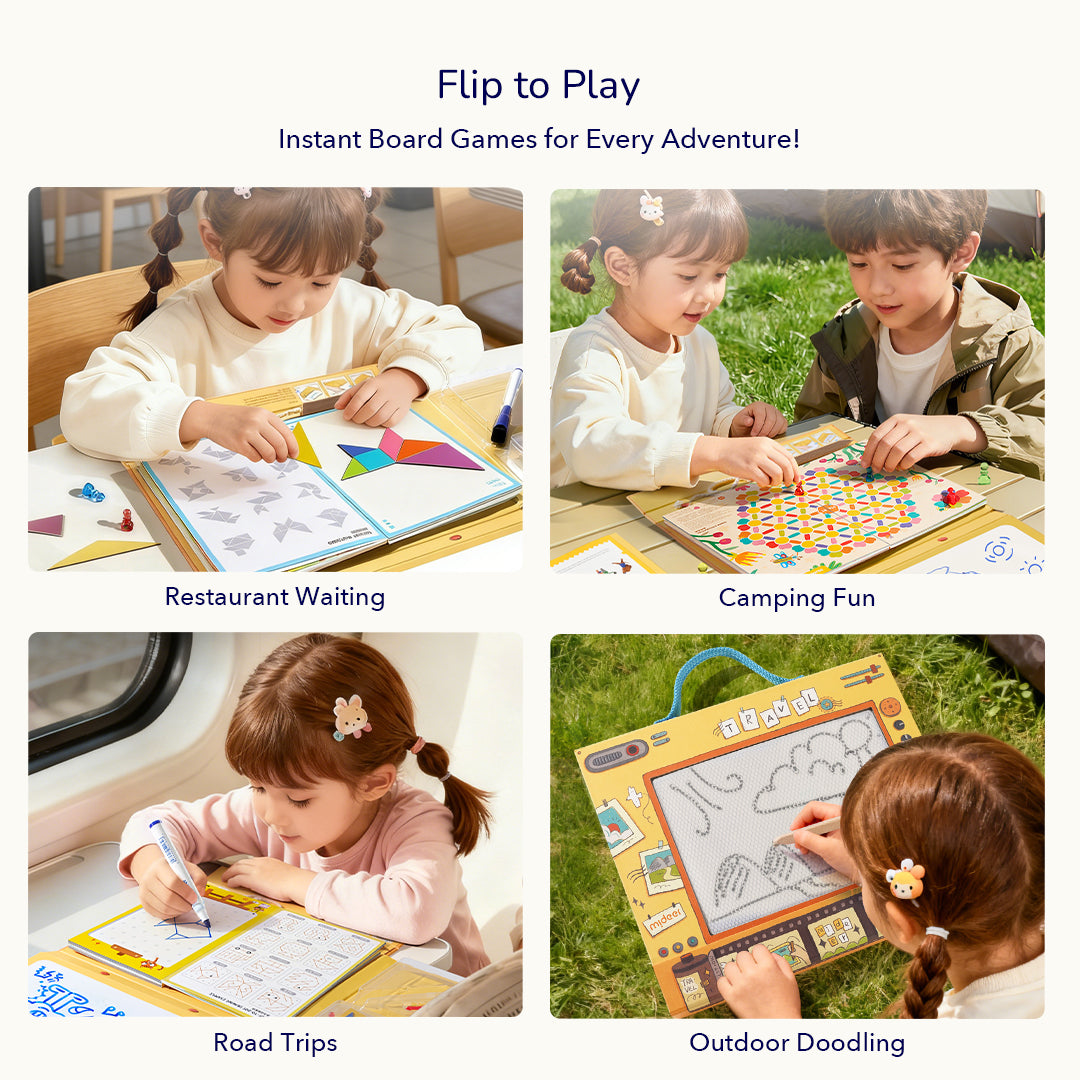 7-in-1 Sensory Book – mideerart