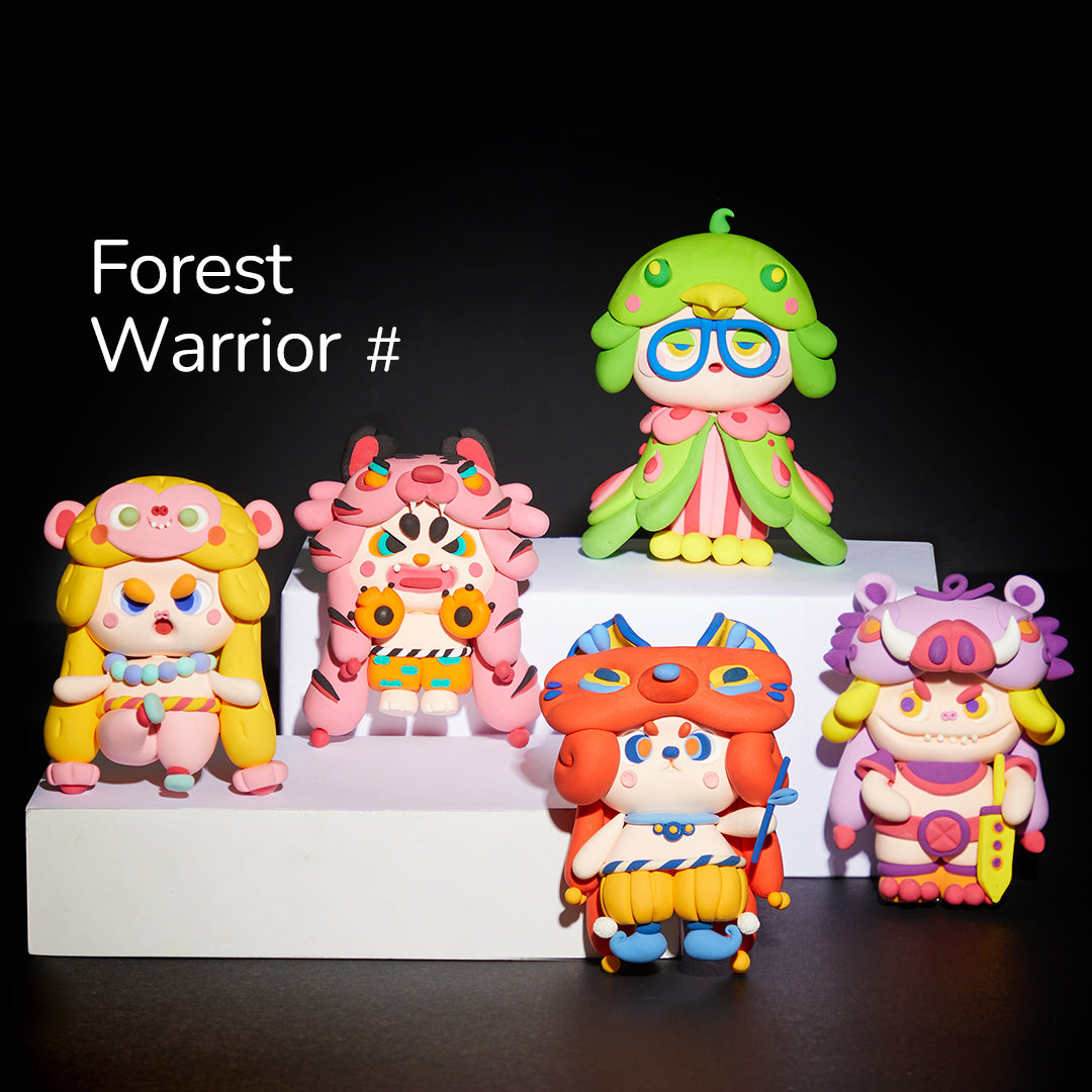 Airy Clay Forest Warrior: Tiger