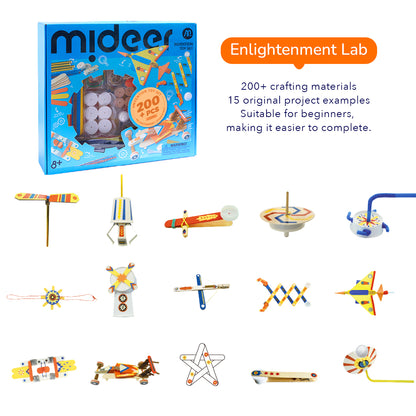 Invention Toy Set: Enlightenment Laboratory 200P