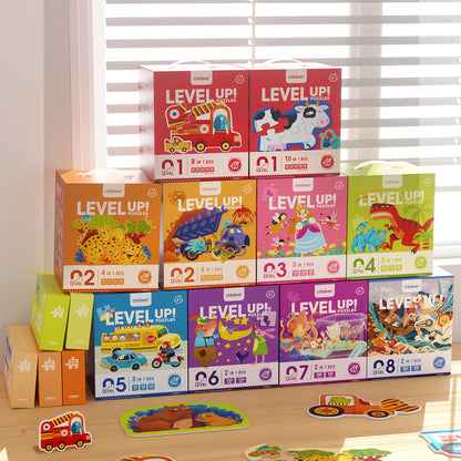 Level Up! Puzzles - Level 3: Busy Community Helpers 24P-35P