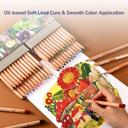 Premium Colored Oil-Based Pencil Set,96 Colors for  Coloring,Sketching,Doodling