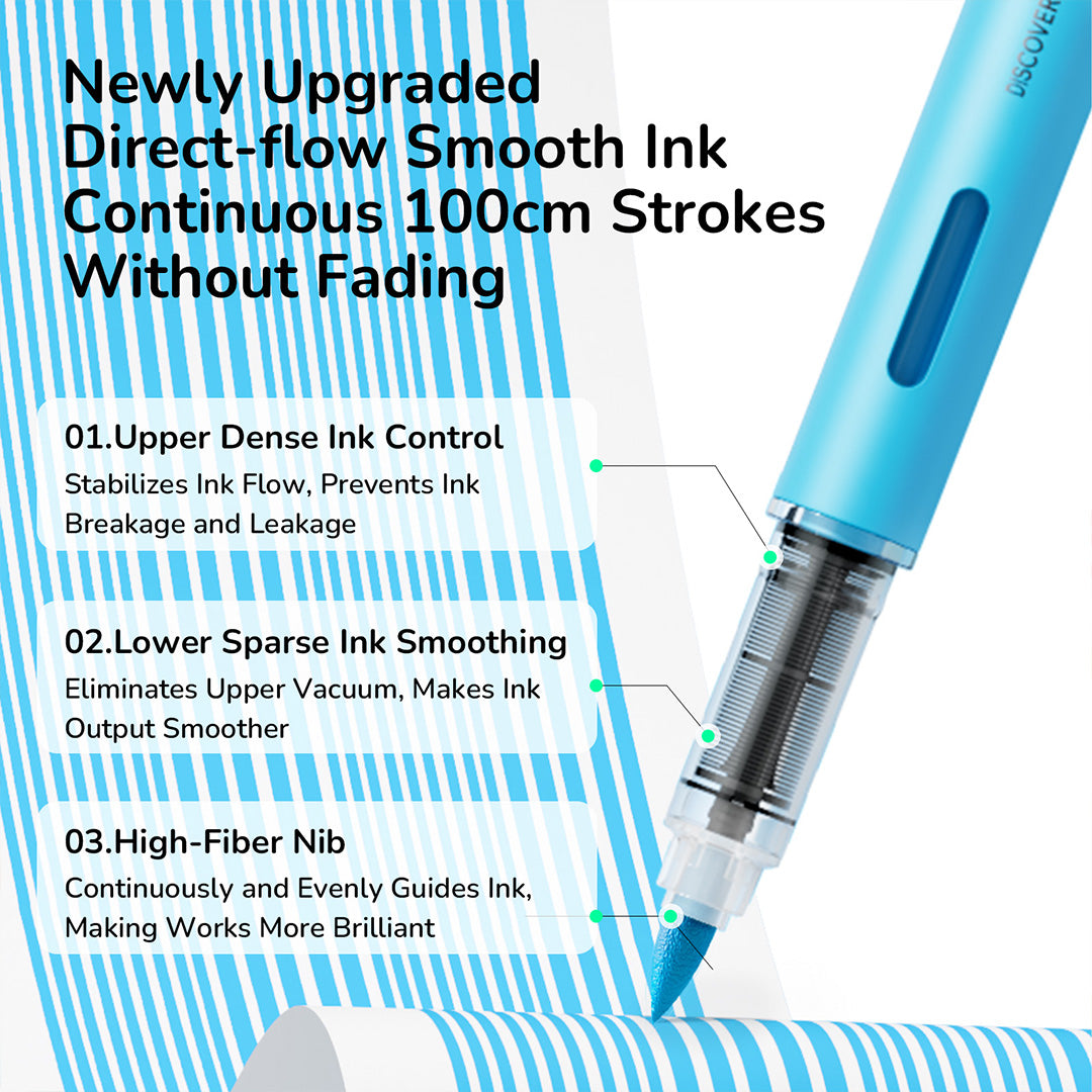 Straight Liquid Acrylic Marker - 24 Colors