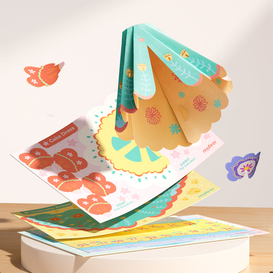 Tarjetas para colorear de Paper Craft: Mi escaparate de moda
