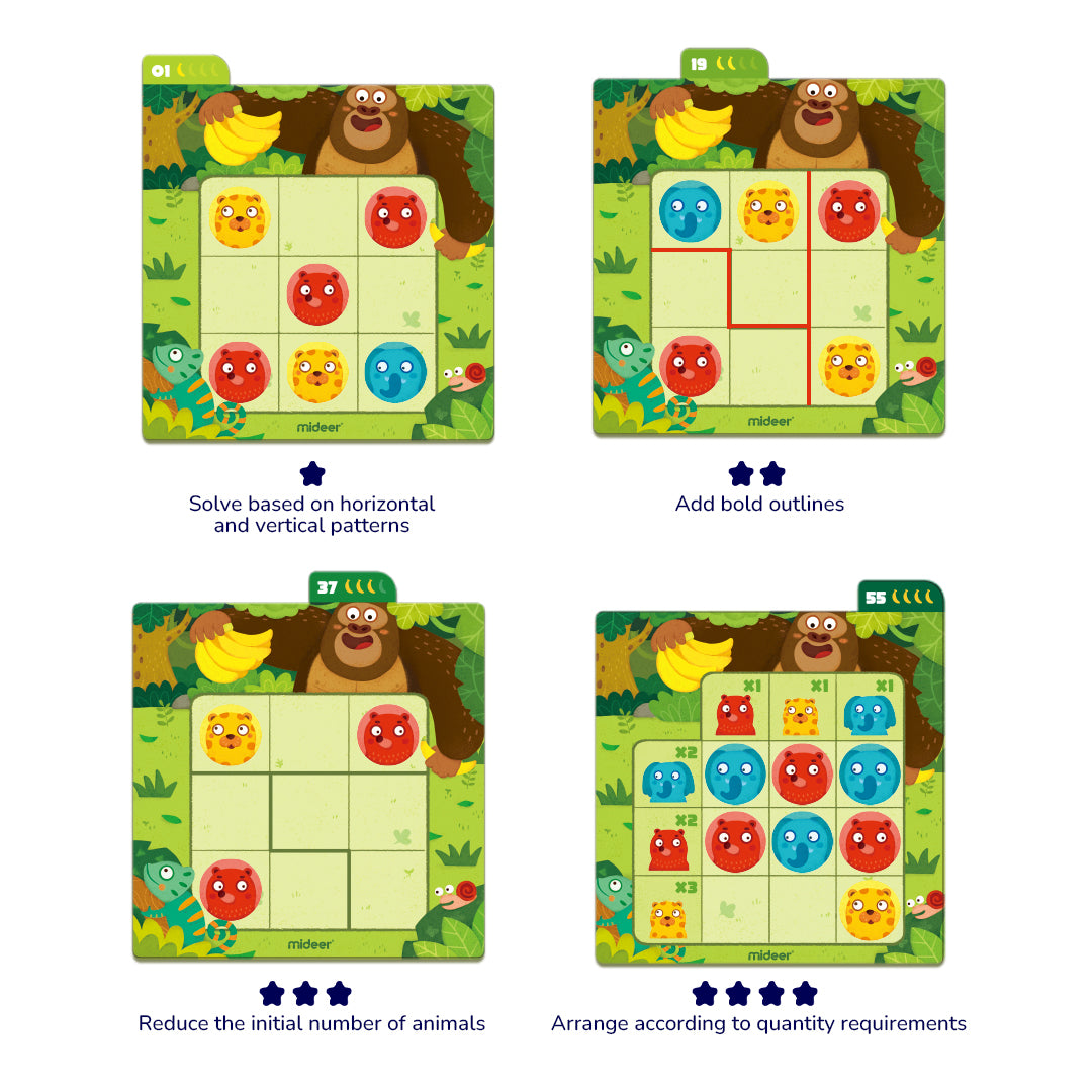 Sudoku: fiesta en la jungla