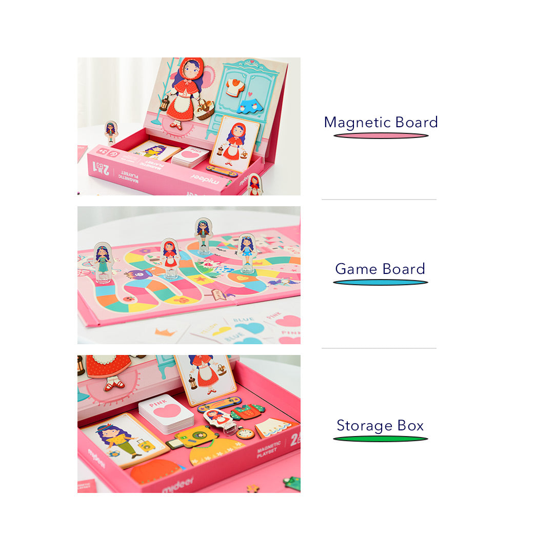 Magnetic Playset: Dressing Room