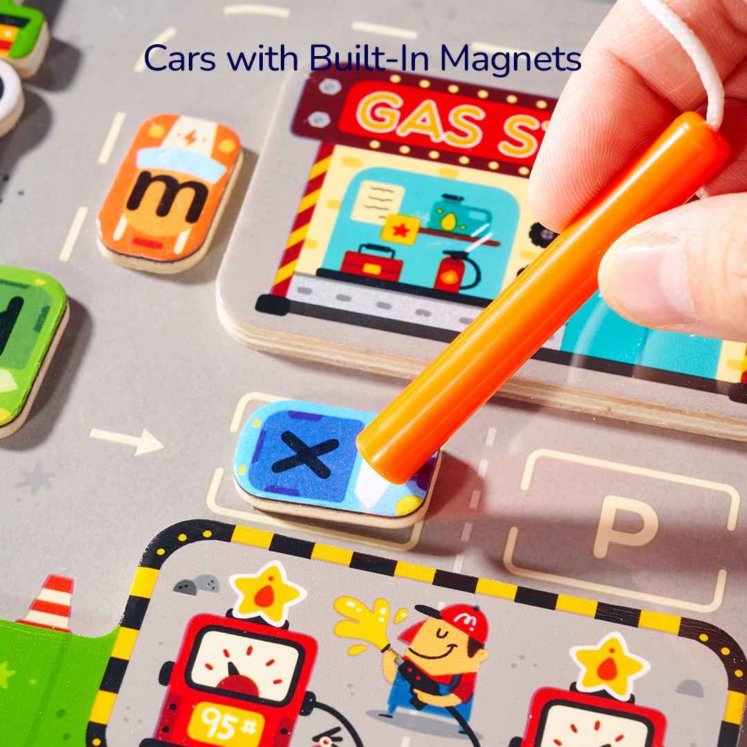 Magnetic Maze: Parking Lot