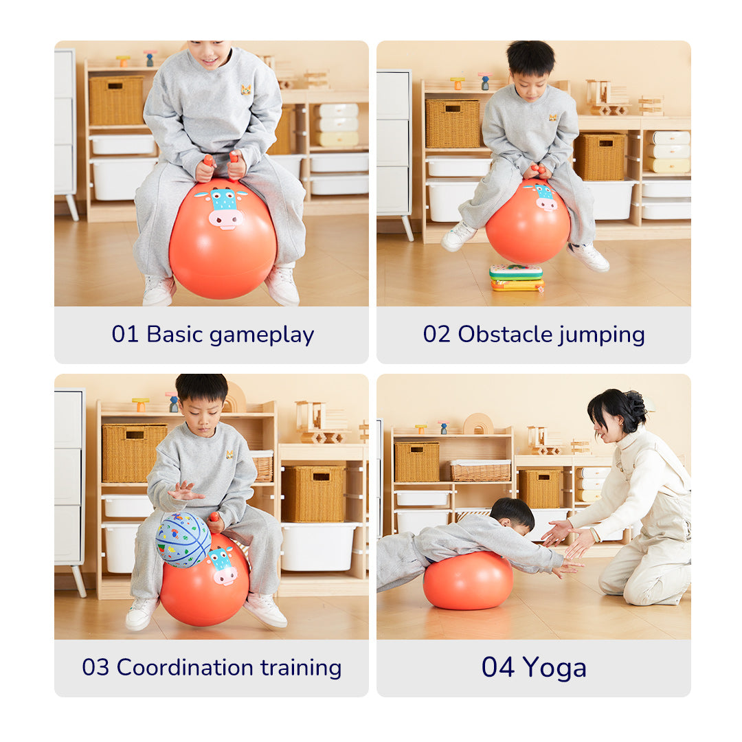 Sensory Training Bounce Ball: Moo Moo Cow