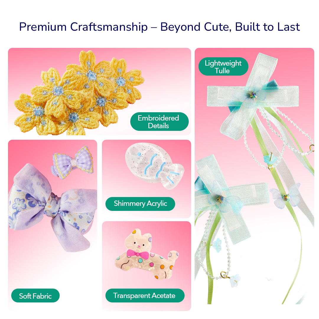 Hair Clips Gift Box – Starlit Charm – mideerart