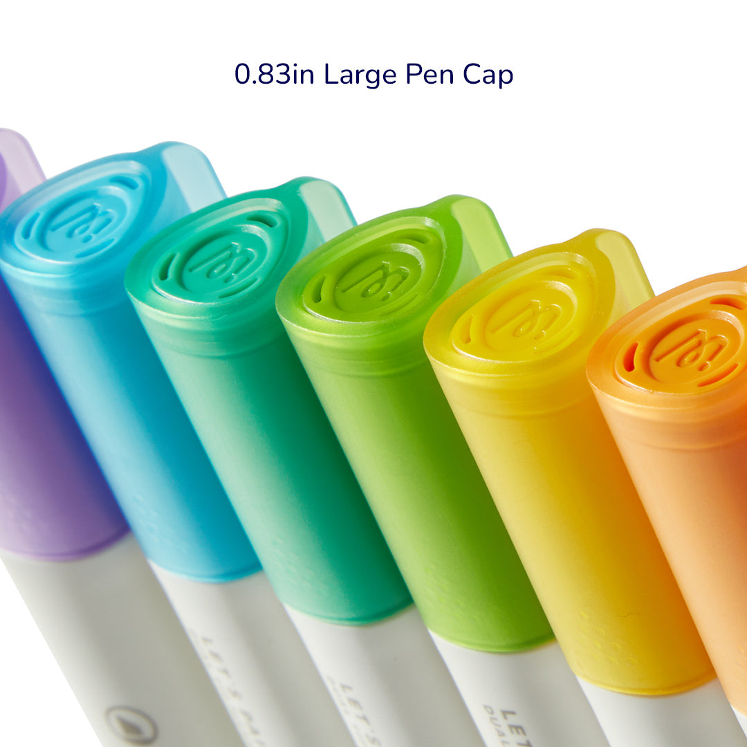 Translucent Dual Tip Marker 24 Colors