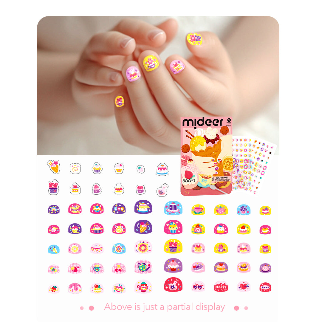 Fashion Nail Stickers: Dessert Party 300P