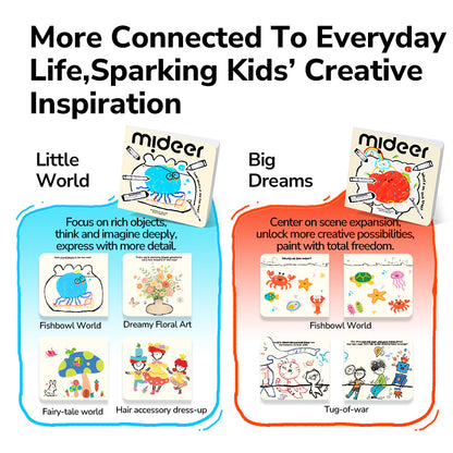 mideer Inspiration Sketchbook - Little World