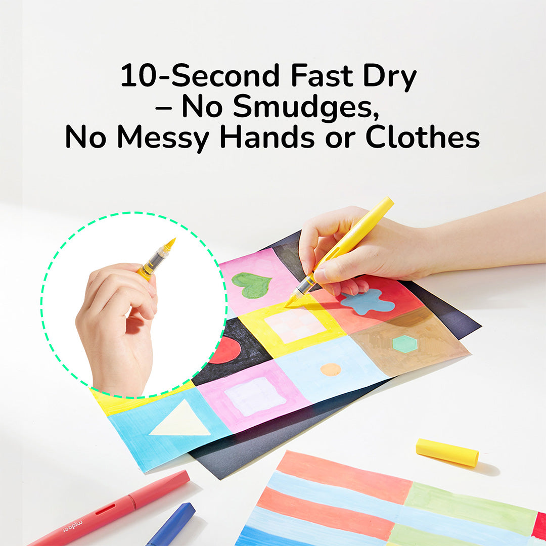 Straight Liquid Acrylic Marker - 24 Colors