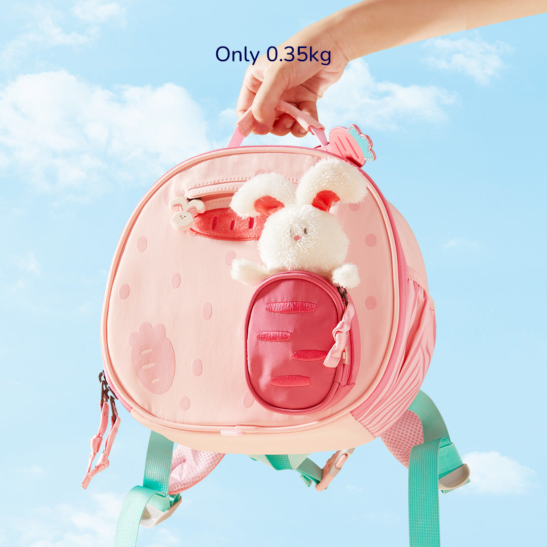 Snuggle Square Backpack: Bunny