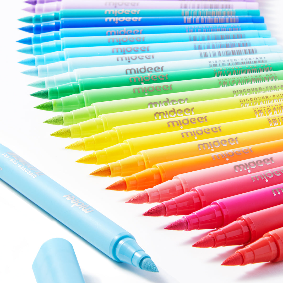 Acrylic Markers with Storage Box 12 Colors