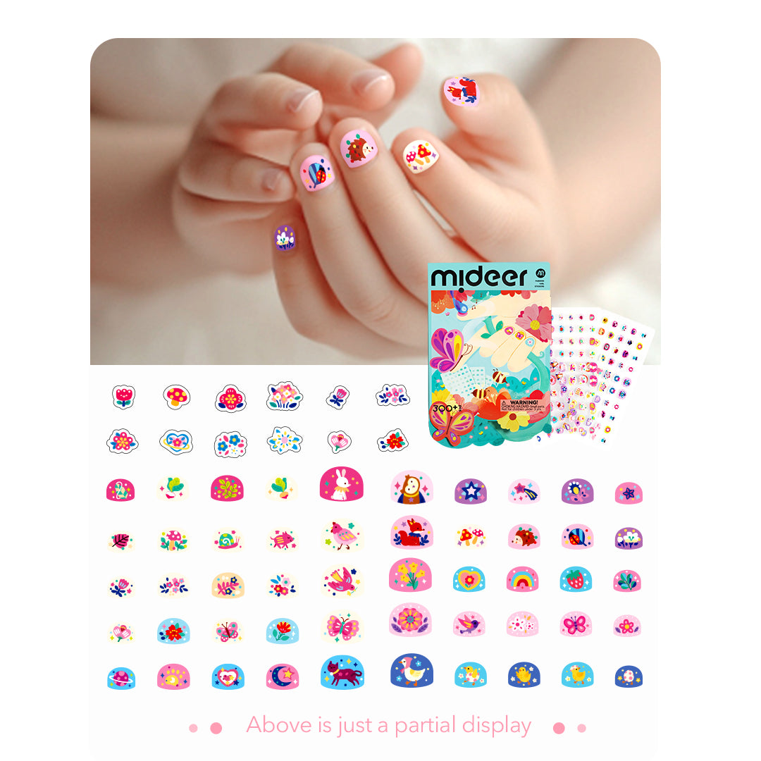 Fashion Nail Stickers: Garden Gathering 300P