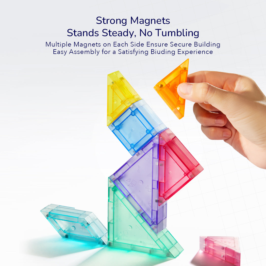 DIY Magnetic Tangrams Set