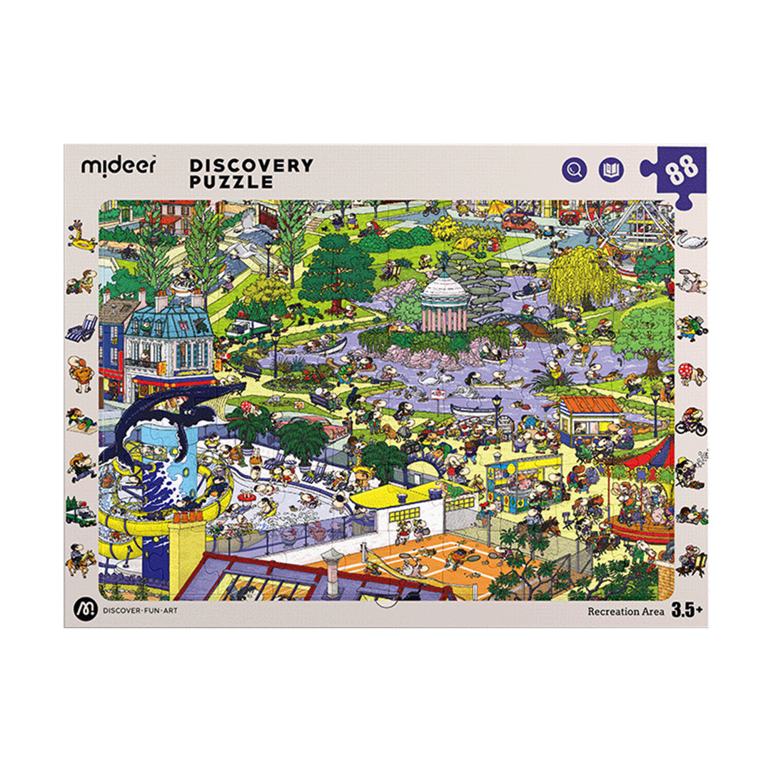 Discovery Puzzle Big City Small City: Recreation Area 88P