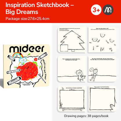 mideer Inspiration Sketchbook - Big Dreams