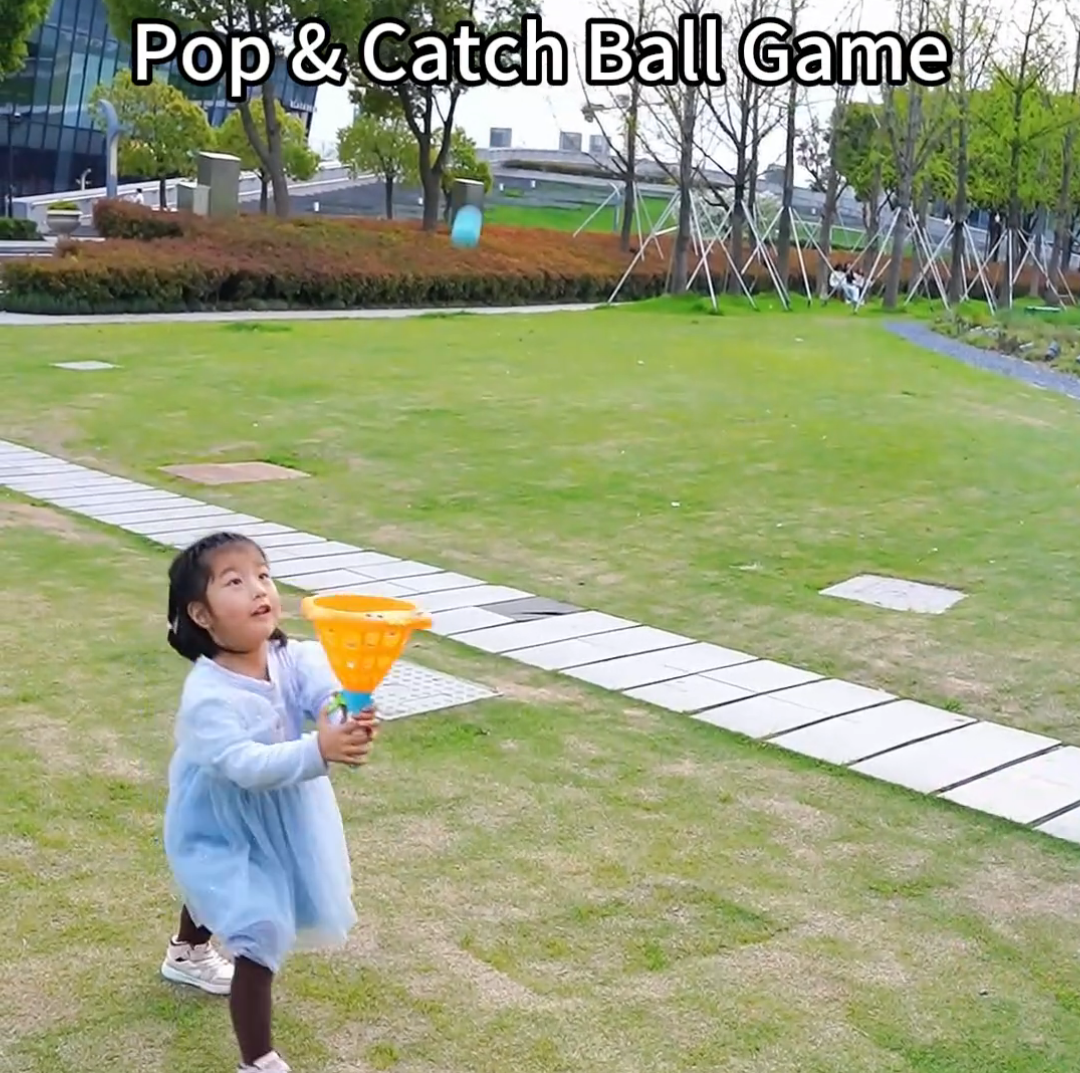 Pop and Catch Ball Game