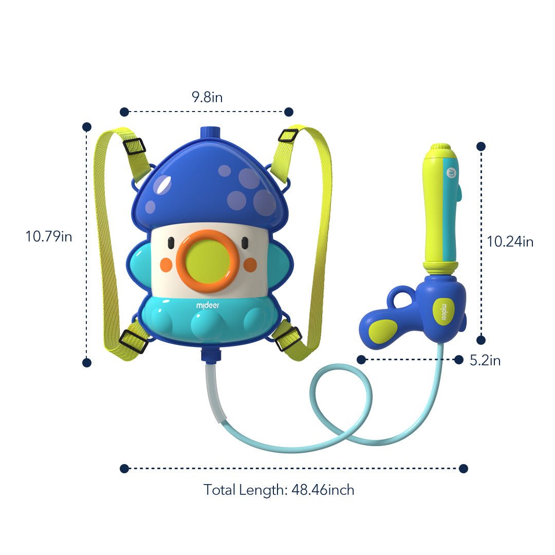 Backpack Water Gun: Octopus