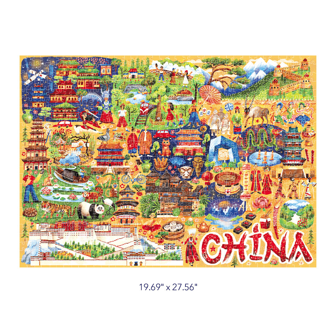 Artist Puzzle: China Adventure 1000P