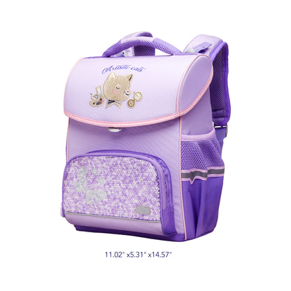 Spinecare Kids Backpack: Painting Cat