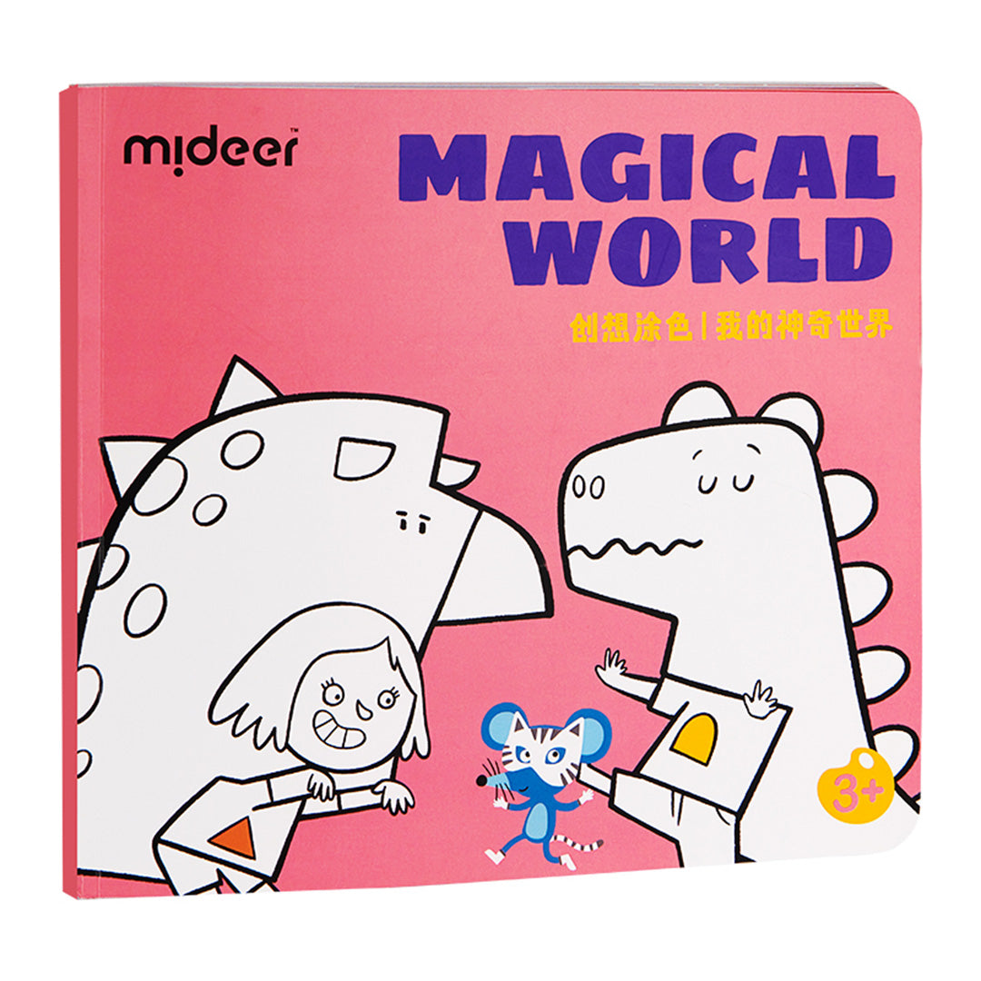 Primo libro da colorare: Magical World