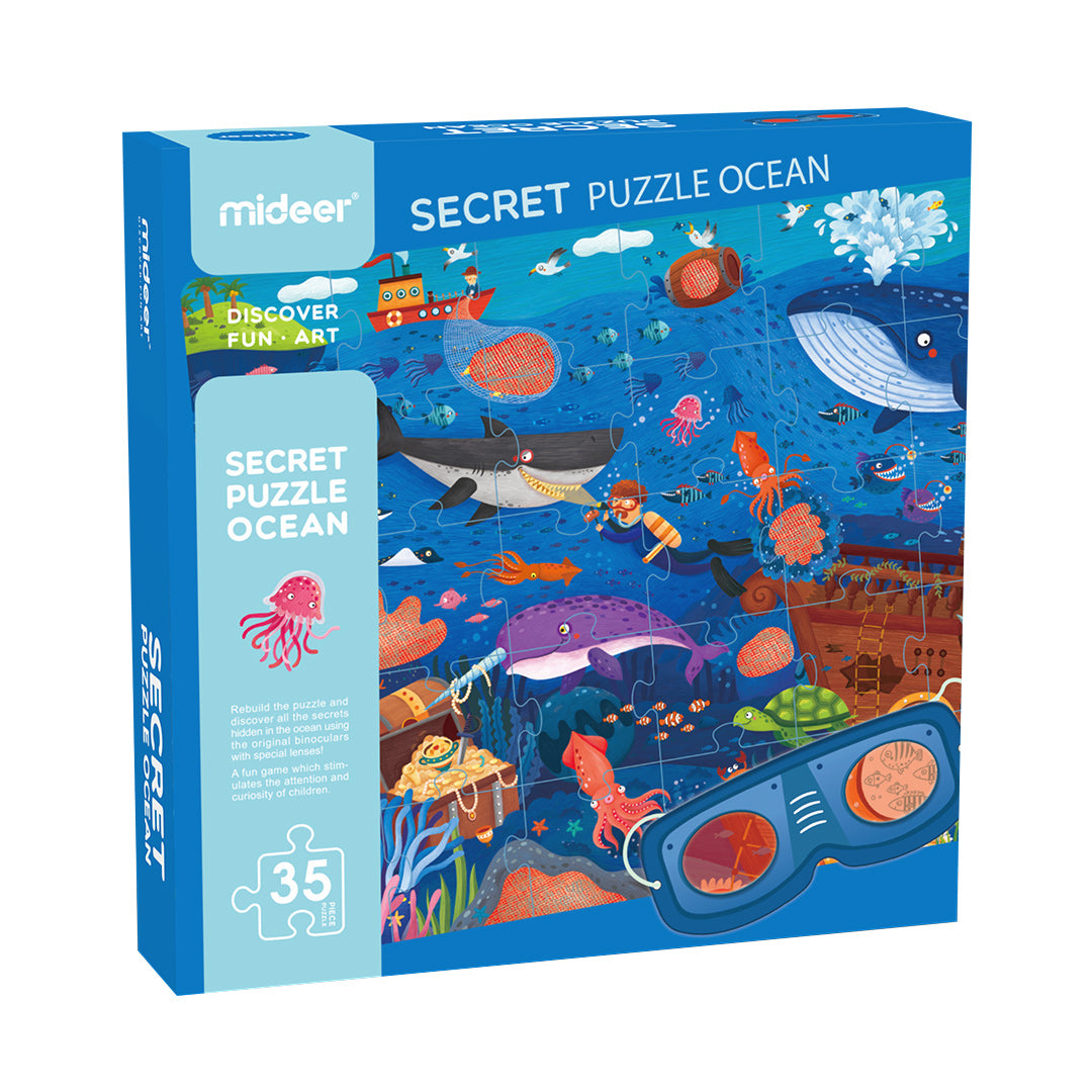 Ocean Puzzle 35P | Engaging Sea Adventure for Kids – mideerart