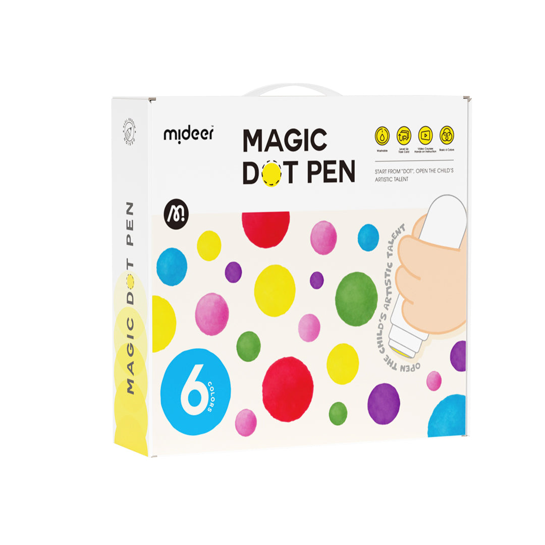 Bolígrafo Magic Dot 6 colores