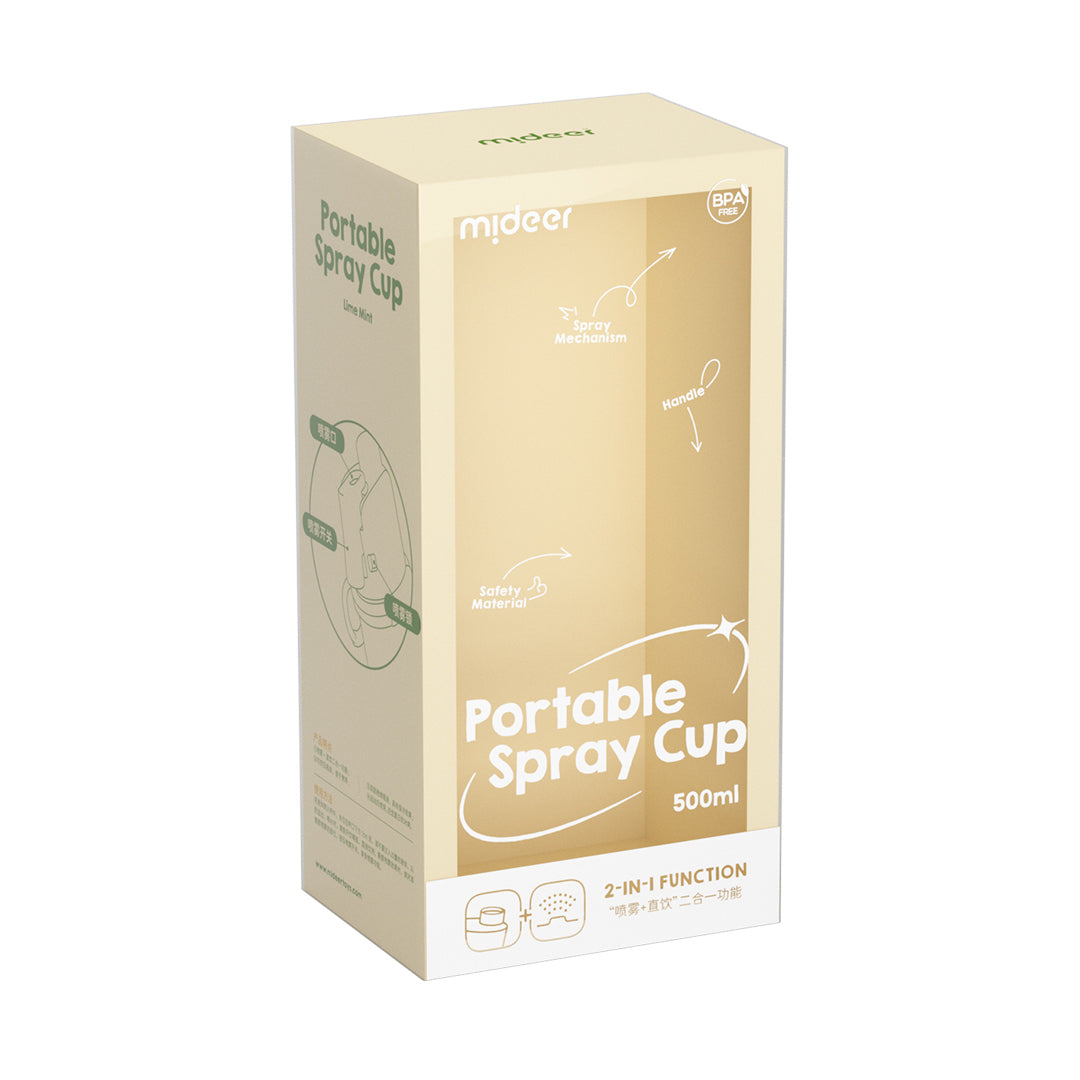 Portable Spray Cup: Water Green