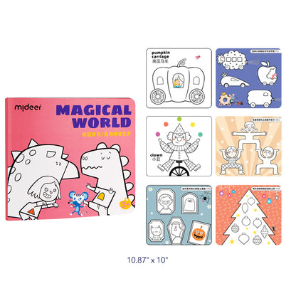 First Coloring Book: Magical World