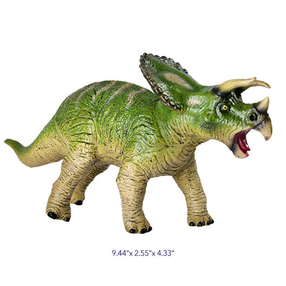 Dinosauro simulato a grandezza naturale: triceratopo