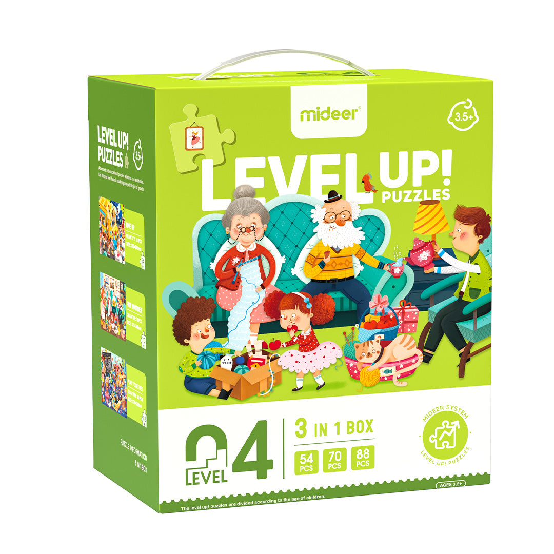 Level Up! Puzzles - Level 4: A Day Of Mine 54P-88P