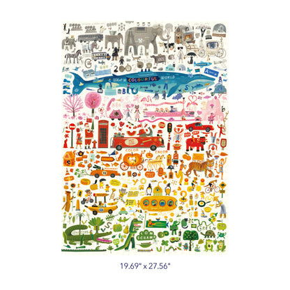 Artist Puzzle: Colorful World 1000P