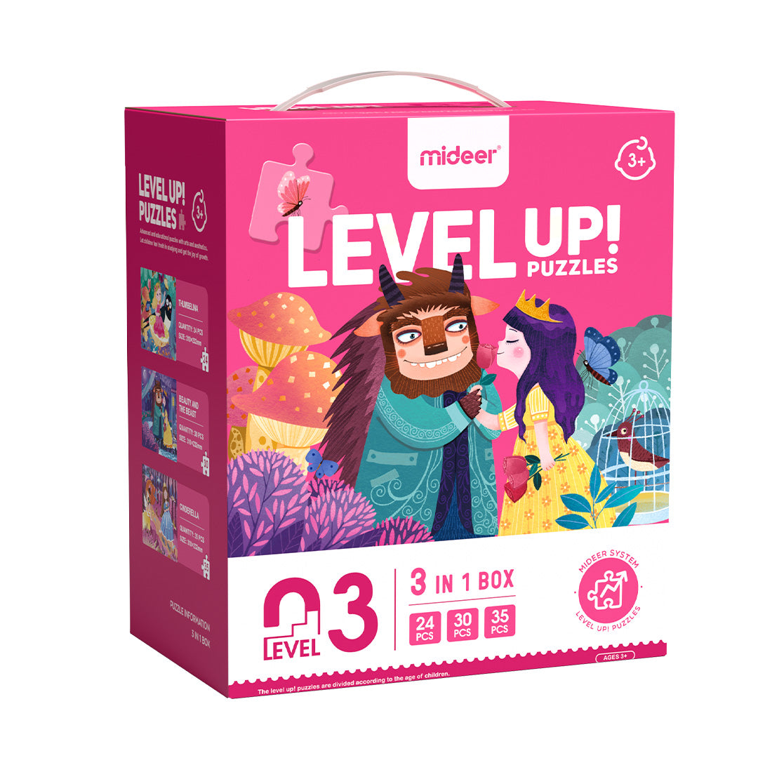 Level Up! Puzzles - Level 3: Princesses 24P-35P