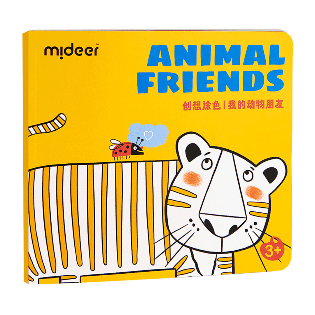 First Coloring Book: Animal Friends